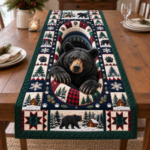 Bear Wilderness Legend Table Runner - Made to Order