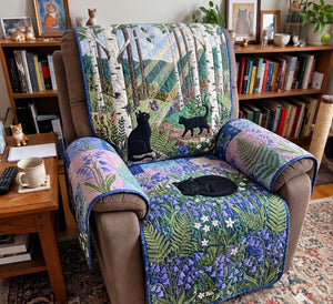 Birchwood Meadow Cats Sofa Cover - Made to Order
