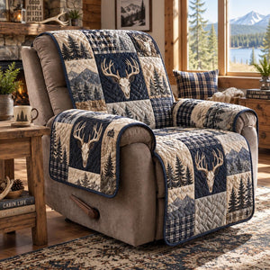 Blue Ridge Deer Sofa Cover - Made to Order