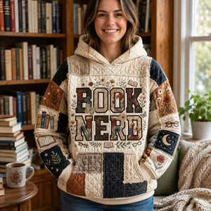 Book Nerd Hoodie, Sweater and T-Shirt - Made to Order