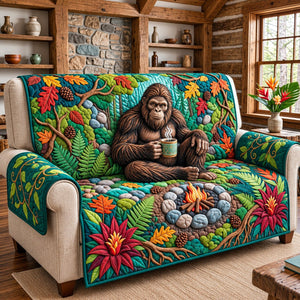 Chilling Bigfoot Sofa Cover - Made to Order