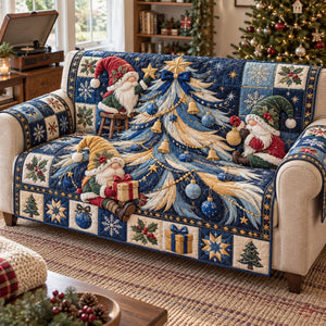 Christmas Gnomes Traditions Sofa Cover - Made to Order
