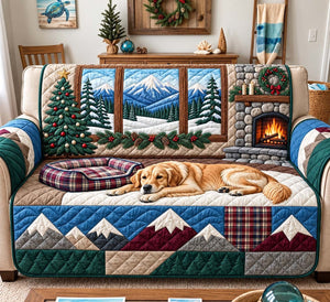 Cozy Mountain Retriever Sofa Cover - Made to Order