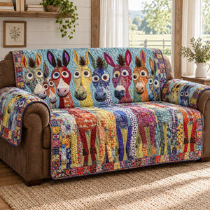 Dreamy Storybook Farm Sofa Cover - Made to Order