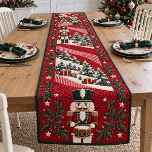 Emperor Nutcracker Table Runner - Made to Order