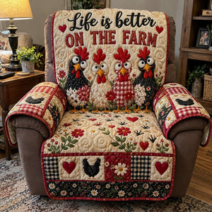 Farmyard Harmony Sofa Cover - Made to Order