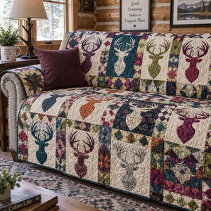 Forest Buck Sofa Cover - Made to Order