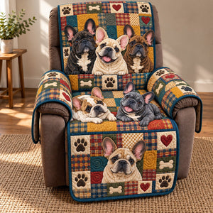 French Bulldog Friends Sofa Cover - Made to Order