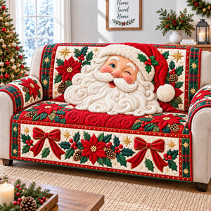 Giant Santa Claus Sofa Cover - Made to Order