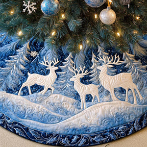 Gift Deliverer Christmas Tree Skirt - Made to Order