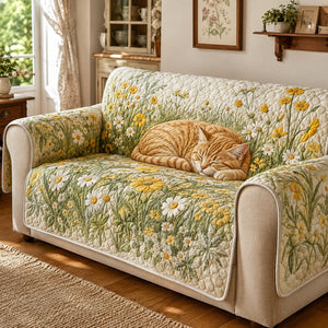 Golden Meadow Slumber Sofa Cover - Made to Order