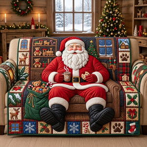 Happy Santa Sofa Cover - Made to Order