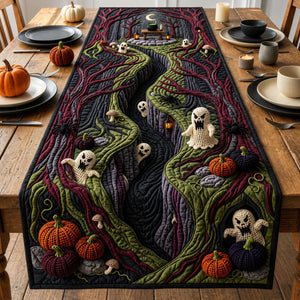 Haunted Forest Crochet Table Runner - Made to Order