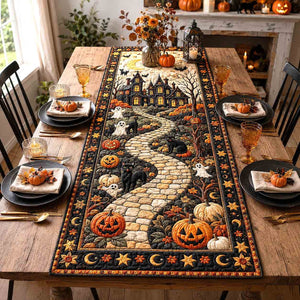 Haunted Manor Pathway Table Runner - Made to Order