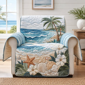 Hibiscus Island Breeze Sofa Cover - Made to Order