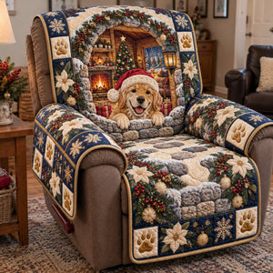 Merry Golden Paws Sofa Cover - Made to Order