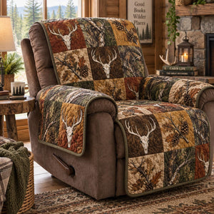 Midnight Stag Forest Sofa Cover - Made to Order