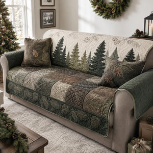 Mountain Forest Sofa Cover - Made to Order