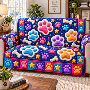 Paw Journey Sofa Cover - Made to Order