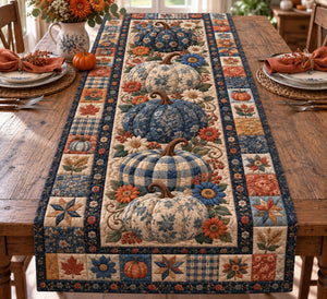 Pumpkin Patch Delight Table Runner - Made to Order
