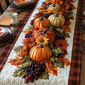 Pumpkin Parade Valance Table Runner - Made to Order