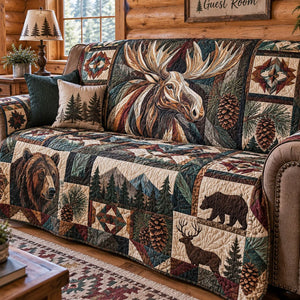 Rustic Forest Heritage Sofa Cover - Made to Order