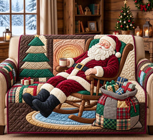 Santa Cozy Nap Sofa Cover - Made to Order