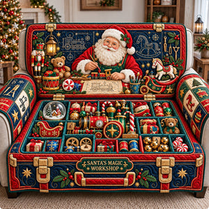 Santa Magic Toy Trunk Sofa Cover - Made to Order