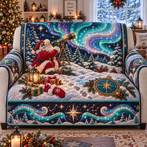 Santa Northern Lights Sofa Cover - Made to Order