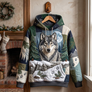 Winter Wolf Hoodie, Sweater and T-Shirt - Made to Order