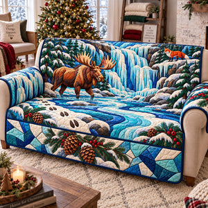 Winter Woodland Escape Sofa Cover - Made to Order