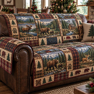 Woodland Star Cabin Sofa Cover - Made to Order