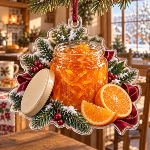 Holiday Marmalade Acrylic Christmas Ornament