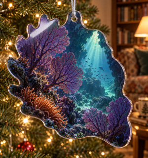 Coral Reef Dusk Alcove Ornament