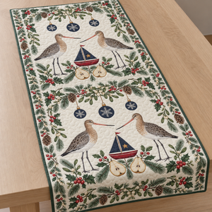Godwit Pear Toy Sailboat Baubles Table Runner