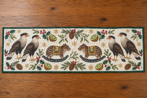 Caracara Kiwi Rocking Paca Table Runner