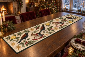 Saddleback Lemon Rocking Numbat Table Runner