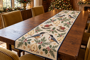 Spinebill Pear Rocking Dunnart Table Runner