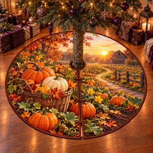 Harvest Pumpkin Patch Garden Tree Skirt