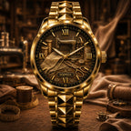 Custom Vintage Sewing Watch — personalized with a custom name