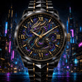 Custom Cyber Dragon Watch — personalized with a custom name