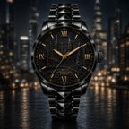 Custom Personalized City Skyline Watch — personalized with a custom name
