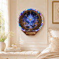 Christmas Custom Name Wall Clock — personalized with a custom name