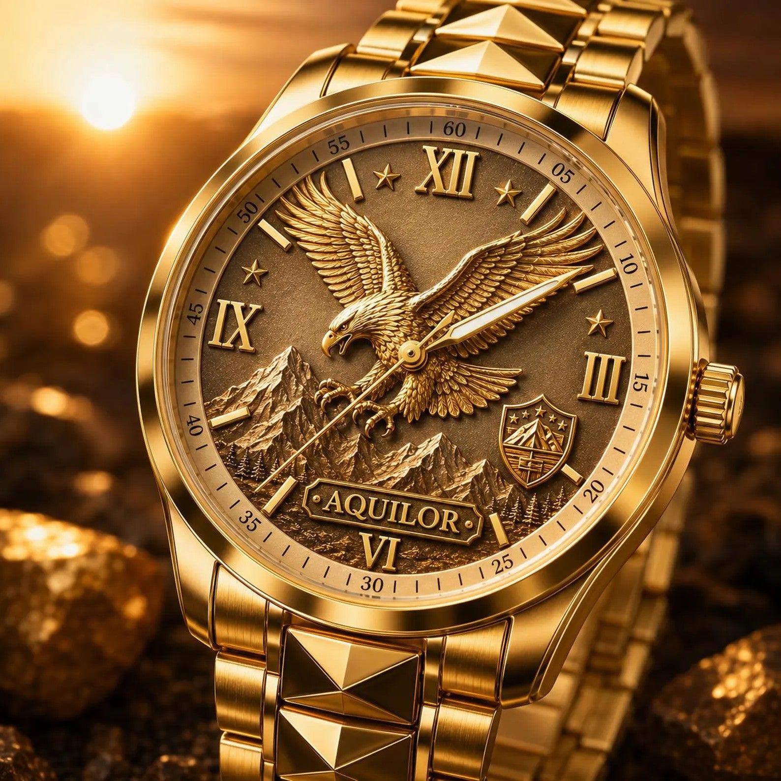 Custom Eagle Watch — personalized with a custom name