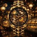 Custom Pearl Celestial Mooncake Bakery Watch — personalized with a custom name