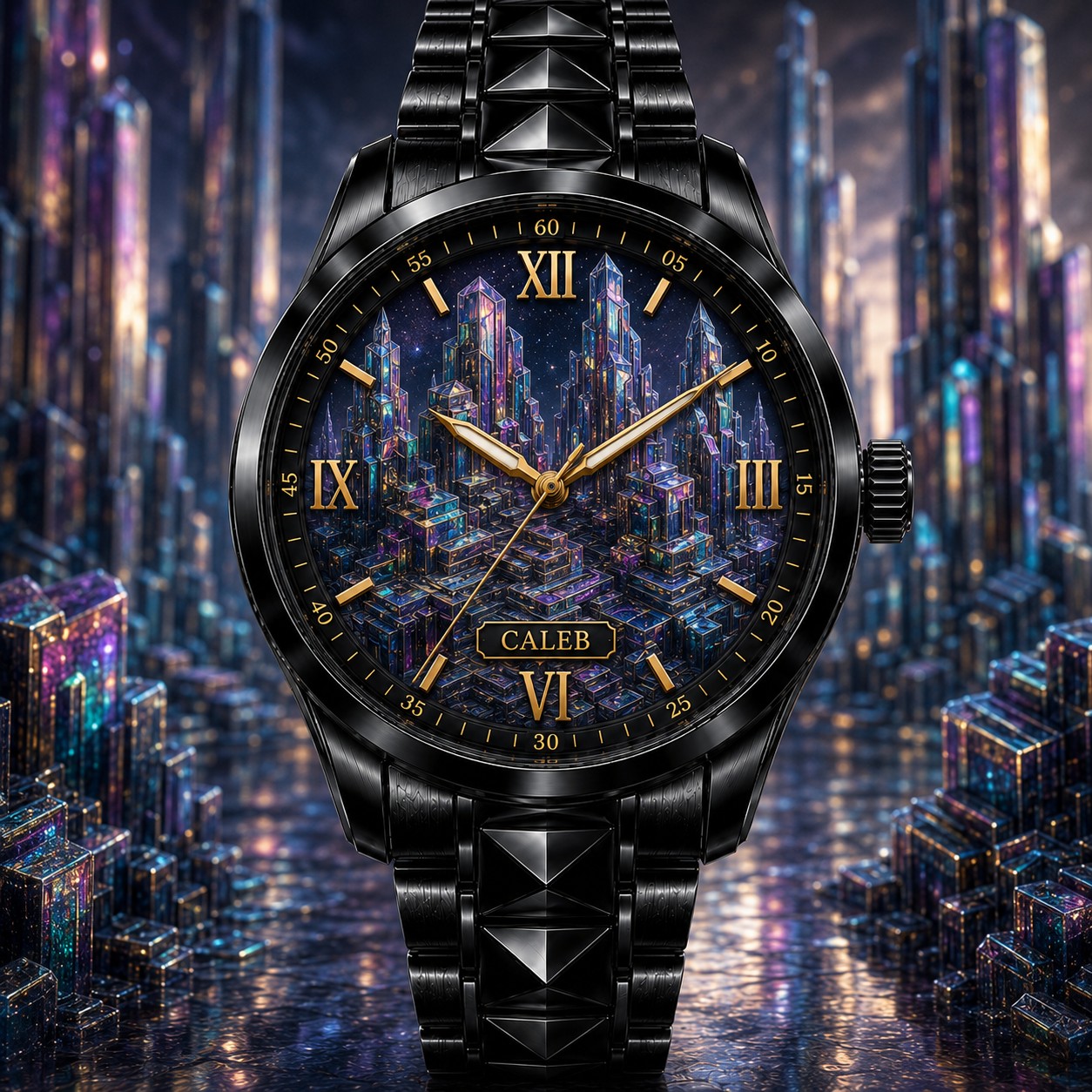 Custom Name Watch — personalized with a custom name