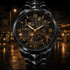 Personalized Trucker Watch with a custom name set into the design