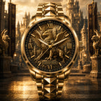 Personalized Griffin Watch with a custom name set into the design