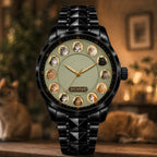 Custom Cat Lover Watch — personalized with a custom name