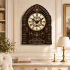 Personalized Bookish Clock — personalized with a custom name